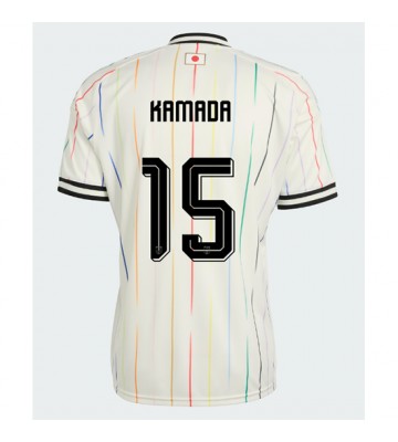 Japan Daichi Kamada #15 Bortatröja VM 2026 Kortärmad